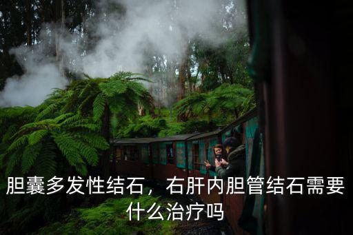 膽囊多發性結石，右肝內膽管結石需要什么治療嗎