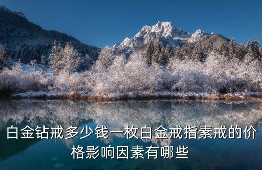 廣州白金戒指多少錢,白金戒指多少錢