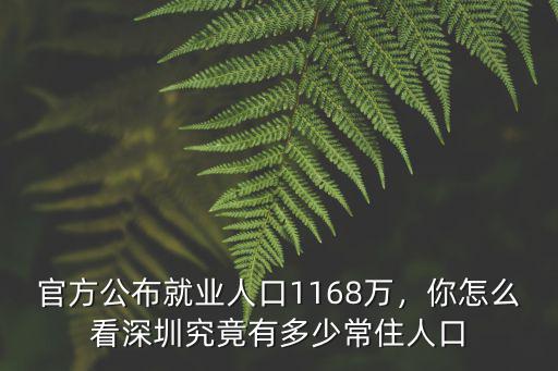 深圳的人口有多少2017,深圳究竟有多少常住人口