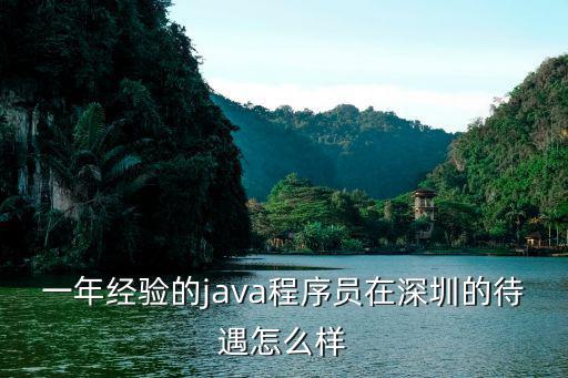 一年經(jīng)驗(yàn)的java程序員在深圳的待遇怎么樣