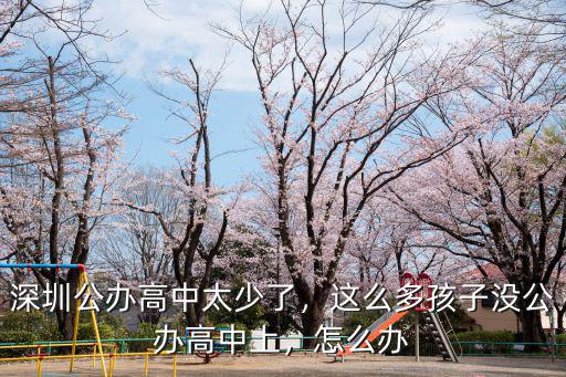 深圳多少個(gè)公辦高中,深圳公辦高中太少了