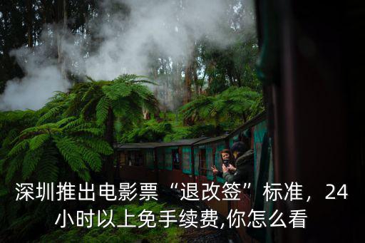 深圳推出電影票“退改簽”標(biāo)準(zhǔn)，24小時以上免手續(xù)費,你怎么看