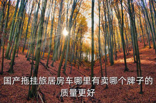 國產拖掛旅居房車哪里有賣哪個牌子的質量更好