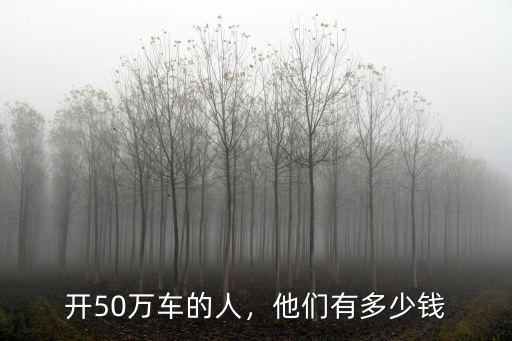 廣東有多少輛500萬的牧馬人,他們有多少錢