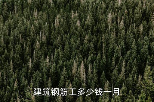 浙江臺州仙居縣鋼筋工多少錢一天,建筑鋼筋工多少錢一月