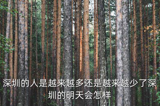 深圳人口少了多少人,今年深圳有1700多萬人