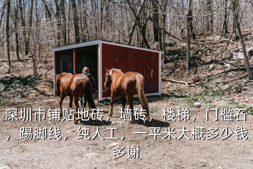 深圳市鋪貼地磚，墻磚，樓梯，門(mén)檻石，踢腳線(xiàn)，純?nèi)斯ぃ黄矫状蟾哦嗌馘X(qián)多謝