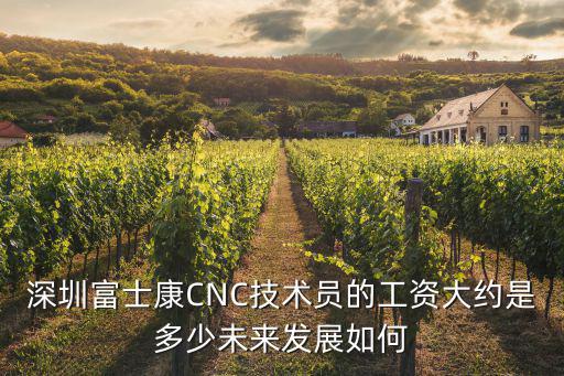 深圳富士康CNC技術員的工資大約是多少未來發展如何