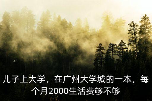 廣州大學城女大學生一夜多少,在廣州上大學生活費多少合適