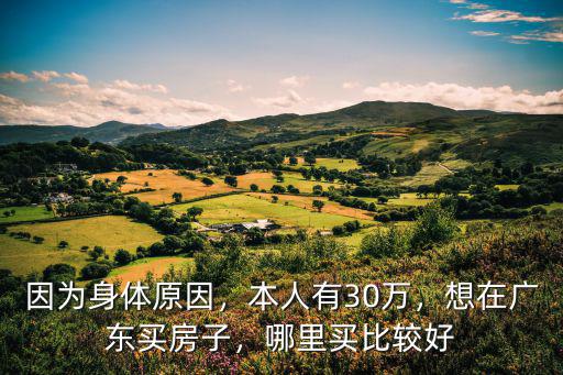 20多萬在佛山哪里買房比較合適,想在佛山買房