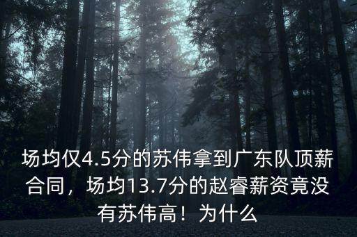 廣東隊趙睿的年薪是多少,年薪30萬的CBA威少趙睿