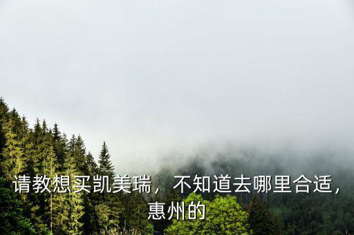 惠州惠美昌凱美瑞優惠多少,裸車價多少錢