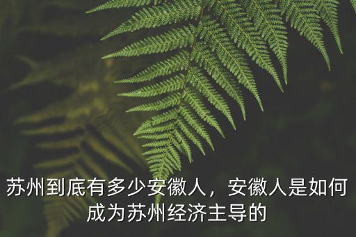 蘇州多少人,蘇州月到手一萬多的人多嗎