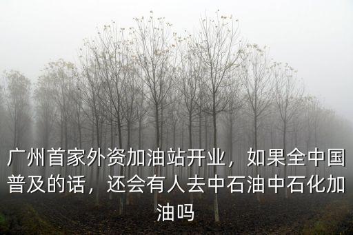廣州哪里有海灣石油加油站,廣州首家外資加油站開業