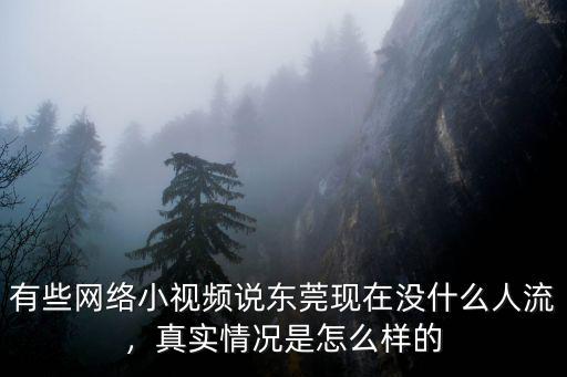 現在東莞的情況怎么樣,真實情況是怎么樣的