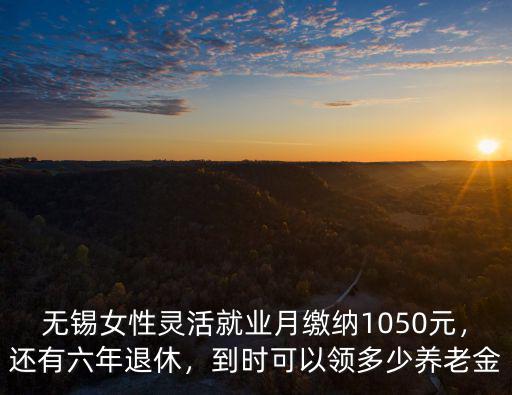 無錫自由職業退休能領多少養老金,還有六年退休