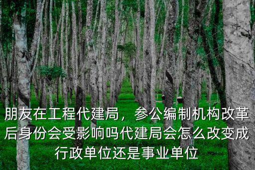 廣東省代建局工作怎么樣,朋友在工程代建局