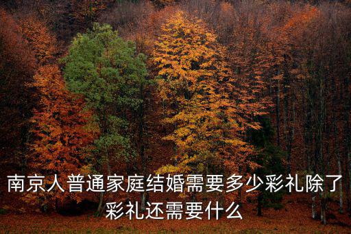 南京親屬結婚給多少錢,南京姑娘結婚