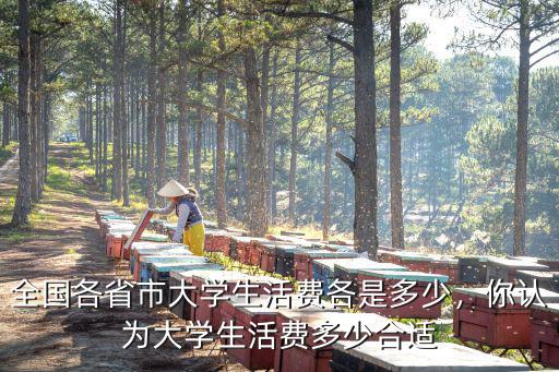 揚州大學生平均生活費多少,你認為大學生活費多少合適