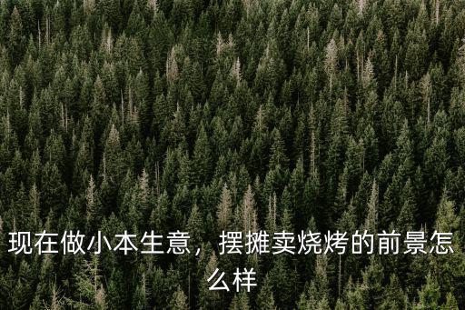 現在做小本生意，擺攤賣燒烤的前景怎么樣