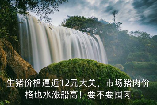 鹽城今日生豬價格多少市場價格,生豬價格逼近12元大關