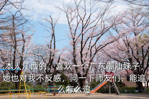 本人江西的，喜歡一個(gè)廣東潮汕妹子，她也對(duì)我不反感，問一下師友們，能追么怎么追