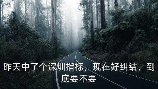 深圳搖號(hào)中簽了怎么做,昨天中了個(gè)深圳指標(biāo)