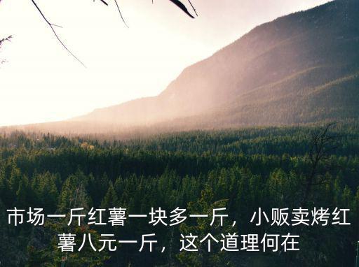 上海南京路烤紅薯多少錢一斤,市場一斤紅薯一塊多一斤