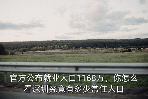 蘇州人口在深圳有多少人,深圳究竟有多少常住人口
