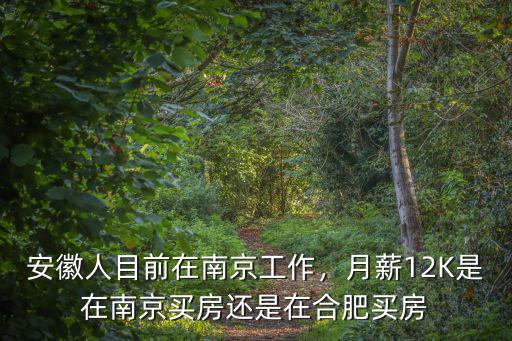 2020南京買房月薪要多少,想2020年初在南京買房