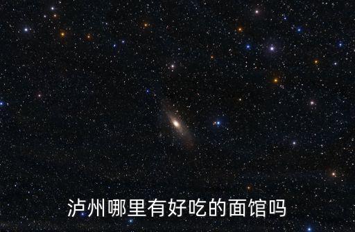 瀘州哪里的面好吃,瀘州哪里有好吃的面館嗎
