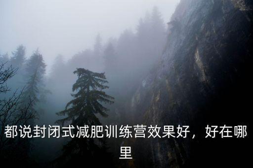 開封封閉式減肥訓練營費用多少,都說封閉式減肥訓練營效果好