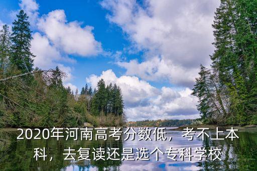 河南省2020年高考滑檔怎么辦,2020年河南高考分數低