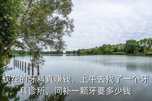 南京小牙科診所整牙多少錢,問補一顆牙要多少錢