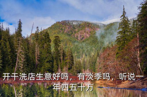 開干洗店生意好嗎，有淡季嗎，聽說(shuō)一年四五十萬(wàn)