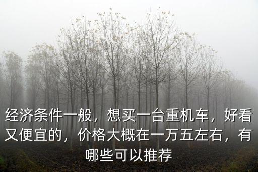 南陽哪里可以買二手重機車,想買一臺重機車