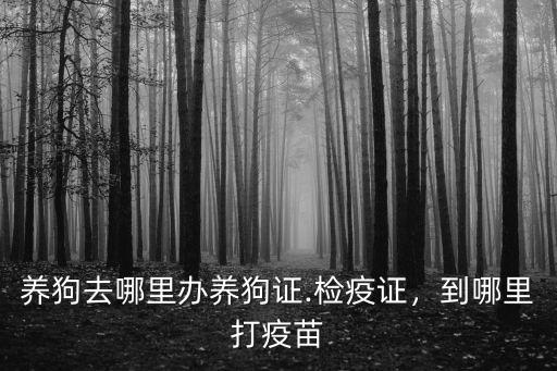 洛陽養(yǎng)狗去哪里辦理狗證,養(yǎng)狗去哪里辦養(yǎng)狗證.檢疫證
