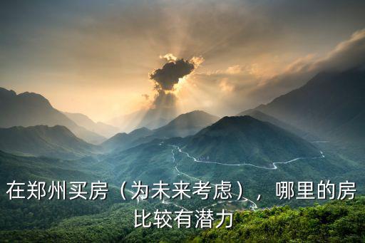 鄭州限購 哪里的房子可以投資,現在鄭州住宅限購