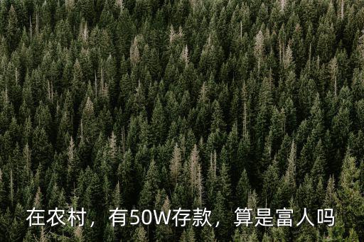 在無錫有多少存款算是富人,有50W存款