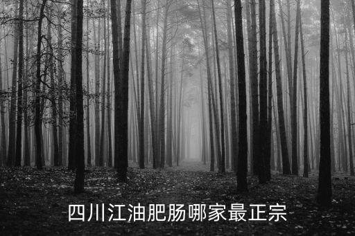 四川江油肥腸哪家最正宗