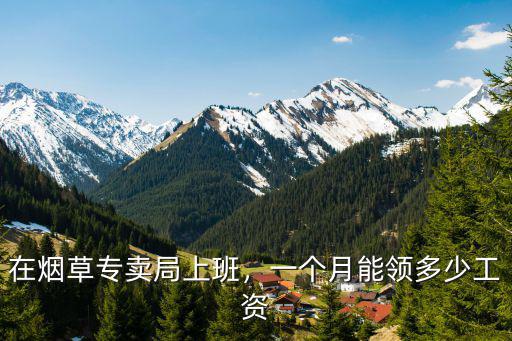 泰州煙草公司一個月供多少煙,一個月能領多少工資