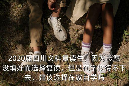 2020四川高考志愿在哪里填,因為志愿沒填好而選擇復讀