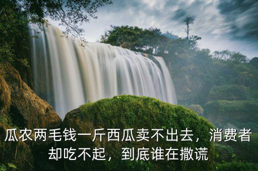 西瓜江蘇沛縣多少錢一斤,多少錢能買一個西瓜