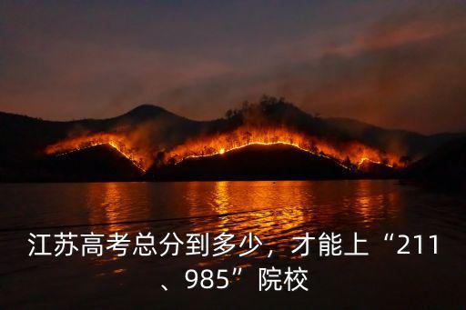 江蘇多少分能上西交利物浦,江蘇高考總分到多少