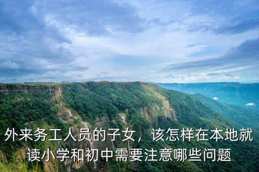 在洛陽外來務工人員怎么上小學,外來務工人員的子女