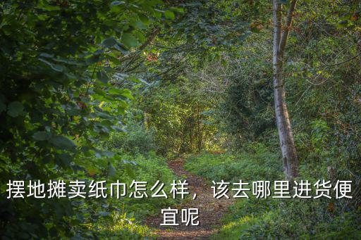 在瀘州哪里紙巾拿貨最便宜,該去哪里進(jìn)貨便宜呢