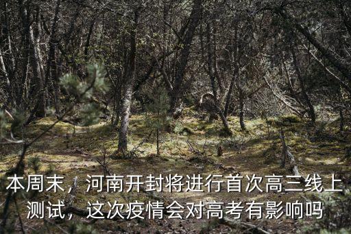 本周末，河南開封將進(jìn)行首次高三線上測(cè)試，這次疫情會(huì)對(duì)高考有影響嗎