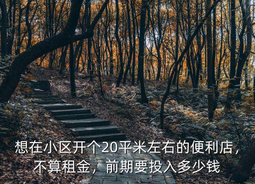 在鄭州便利店投資多少錢,在鄭州打算投資一家便利店