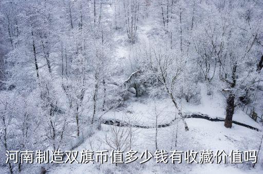 雙旗幣在河南衛(wèi)視值多少錢,大概值多少錢