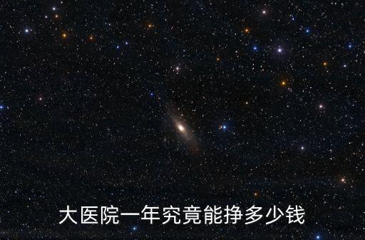 周口市中心醫(yī)院一年可以收入多少億,大醫(yī)院一年究竟能掙多少錢